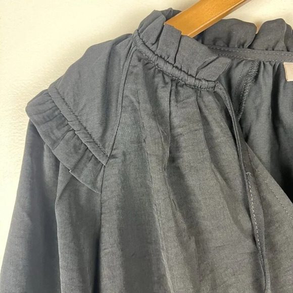 Women’s Knox Rose Loose Fit Black Blouse Sz XS Witchy, Fairy, Whimsygoth, Boho - Picture 3 of 9